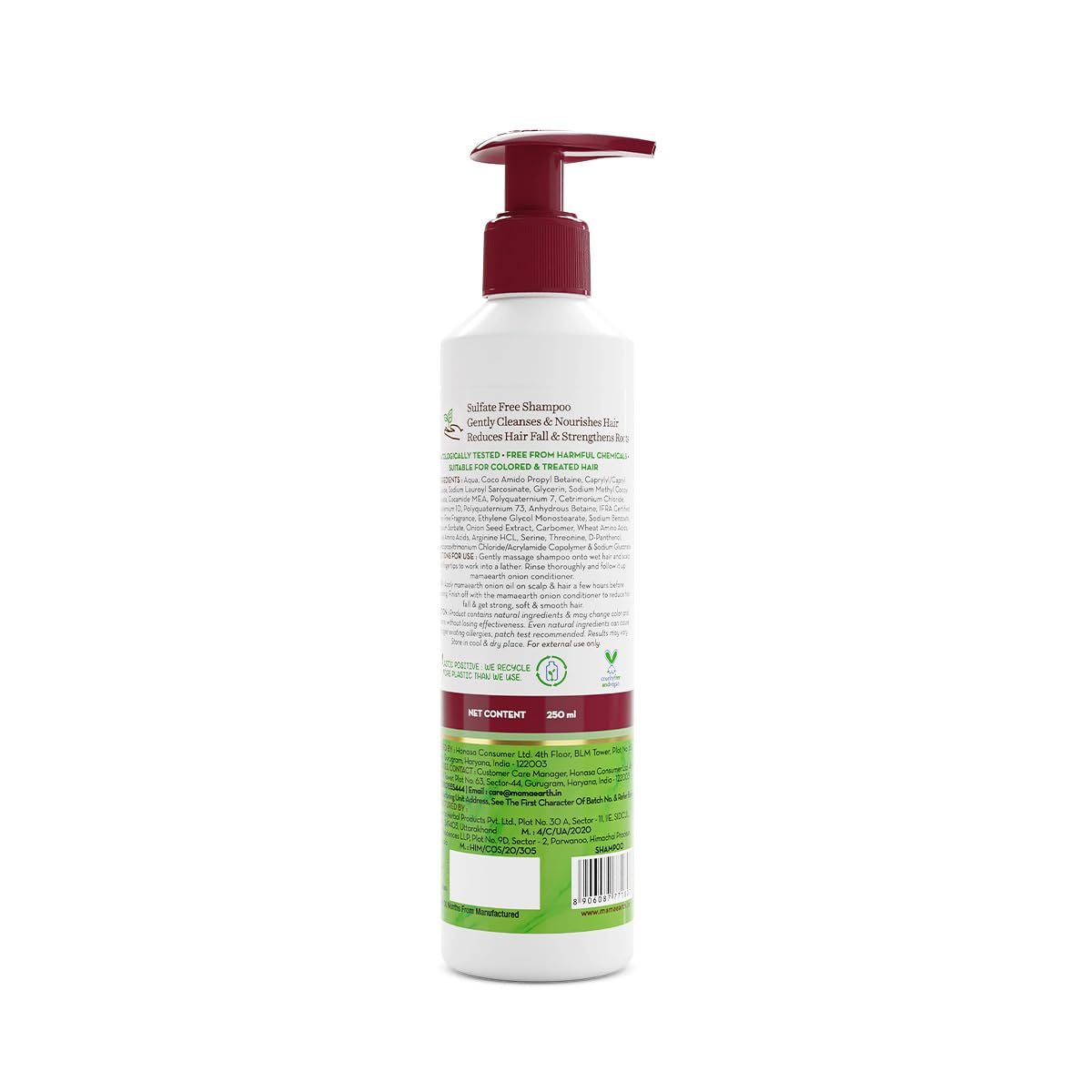 Mamaearth Onion Shampoo-250ml