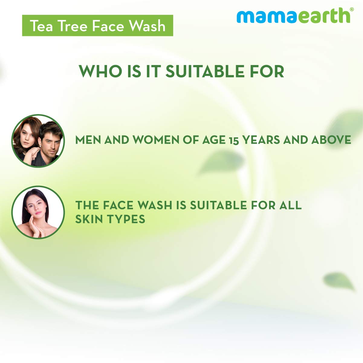 Mamaearth Tea Tree Face Wash-100ml