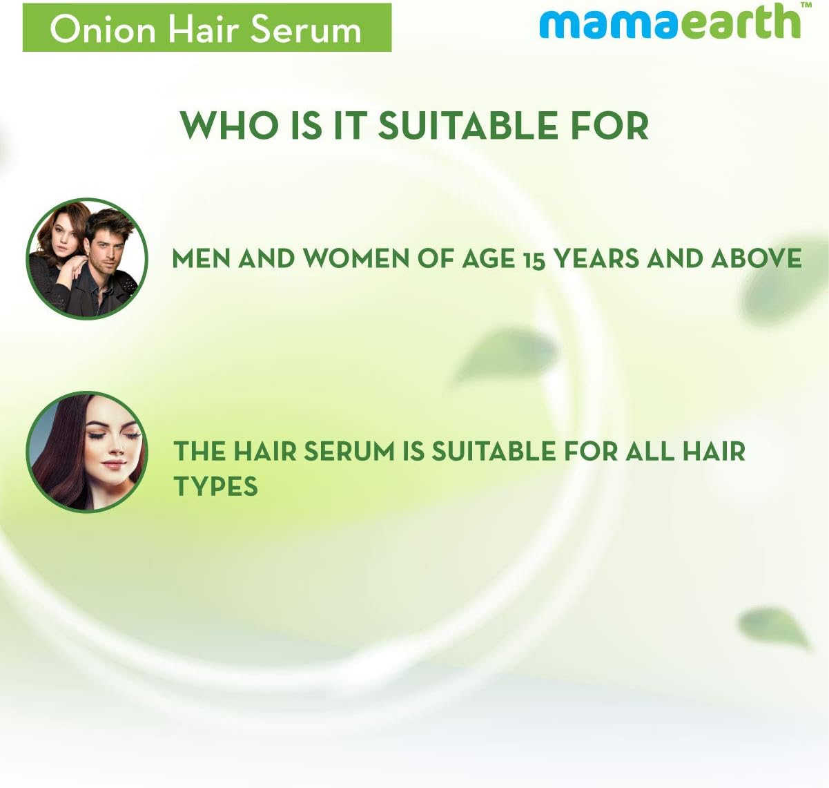 Mamaearth Onion Hair Serum with Onion & Biotin-100 ml
