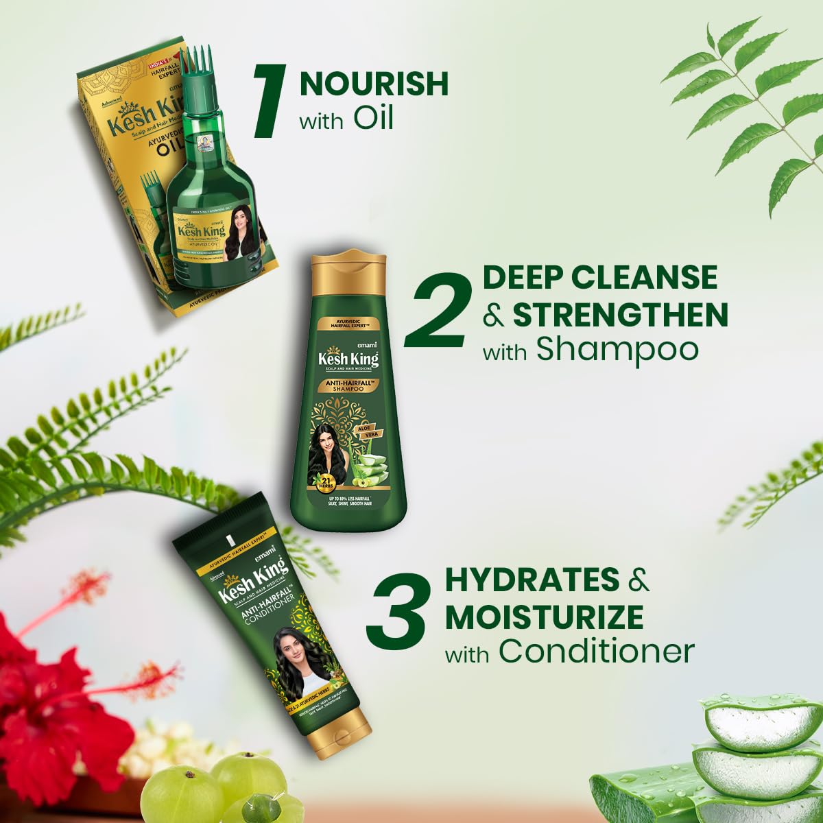 Emami Kesh King Shampoo- anti hairfall