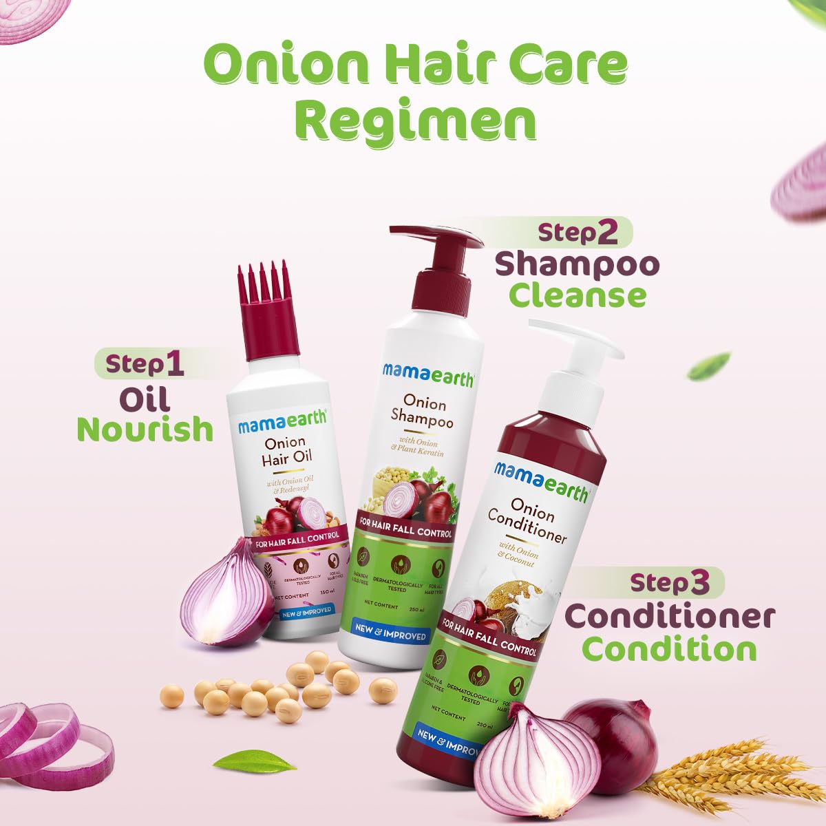 Mamaearth Onion Shampoo-250ml