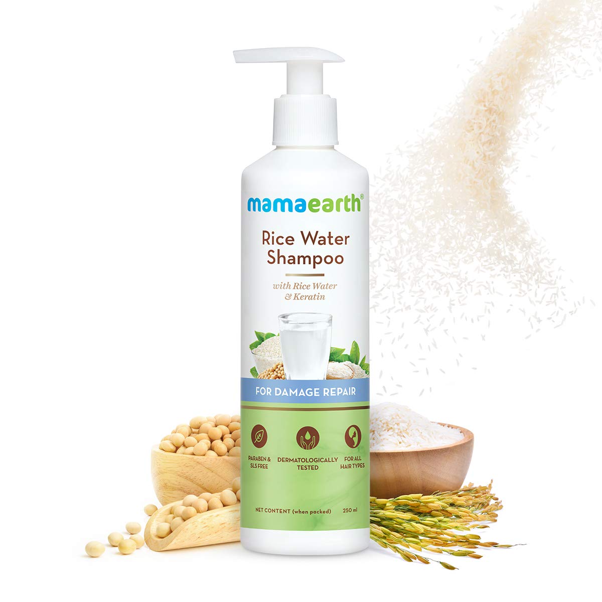 Mamaearth Rice Water Shampoo-250ml