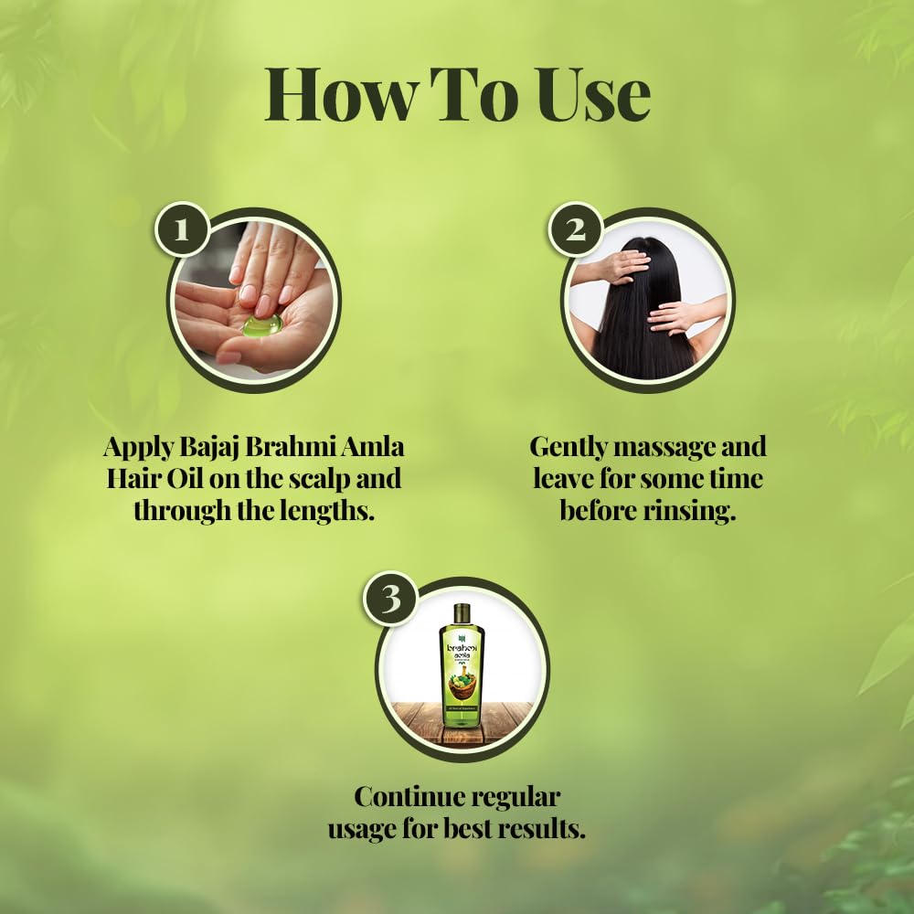 Bajaj Brahmi Amla hair oil-300ml