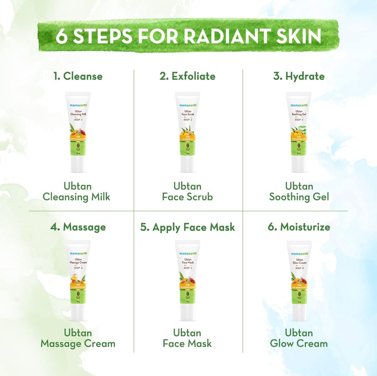 Mamaearth Ubtan Facial Kit-60g