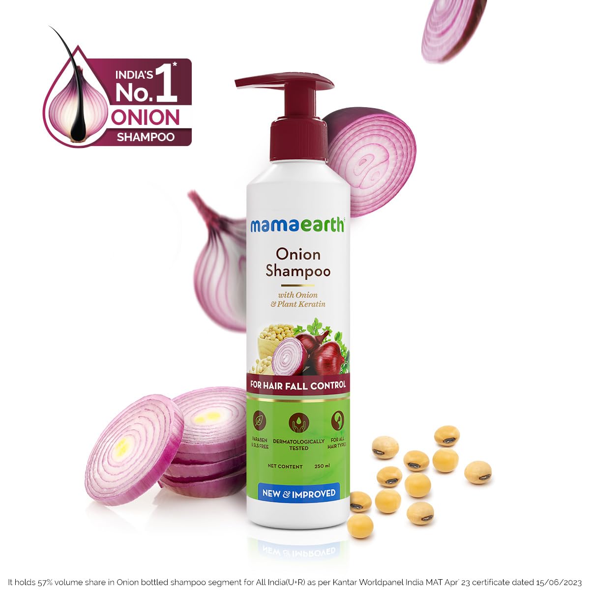 Mamaearth Onion Shampoo-250ml