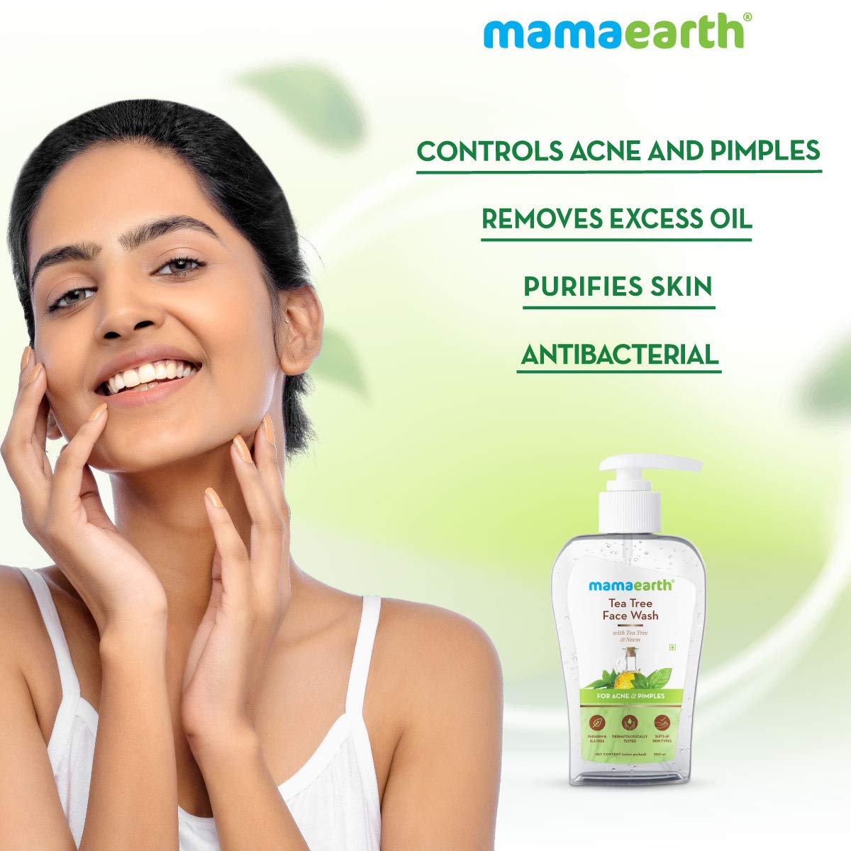 Mamaearth Tea Tree Face Wash-100ml