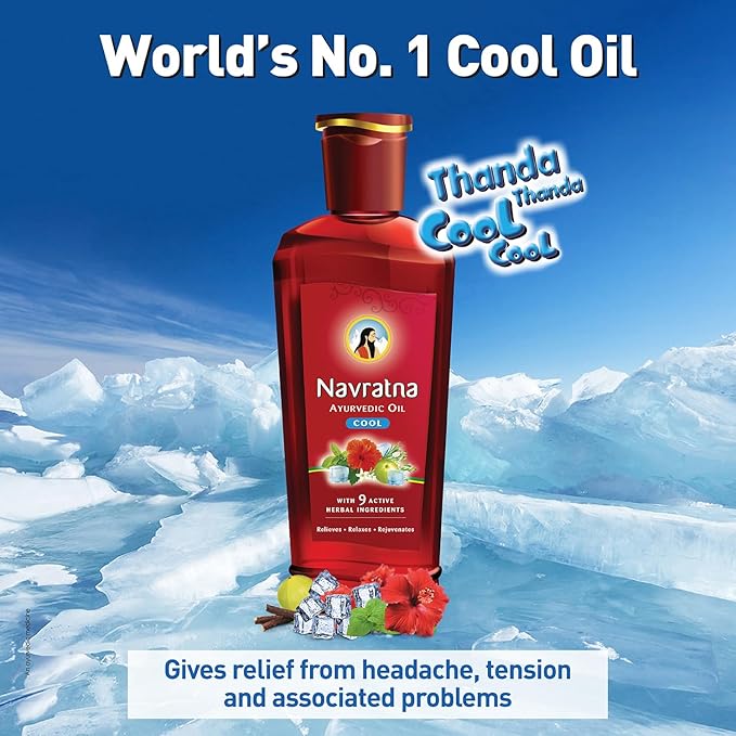 Navratna Ayurvedic Cool Oil