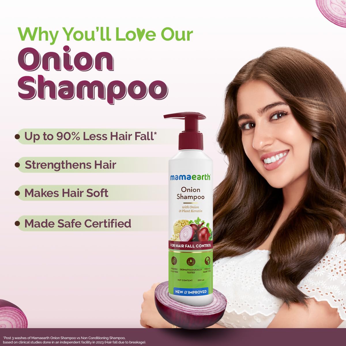 Mamaearth Onion Shampoo-250ml