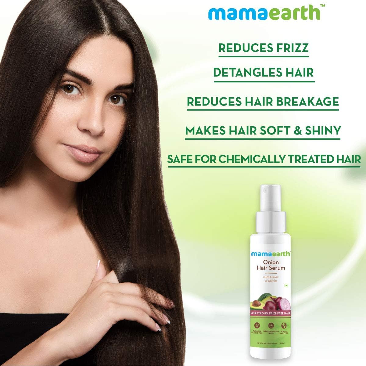 Mamaearth Onion Hair Serum with Onion & Biotin-100 ml