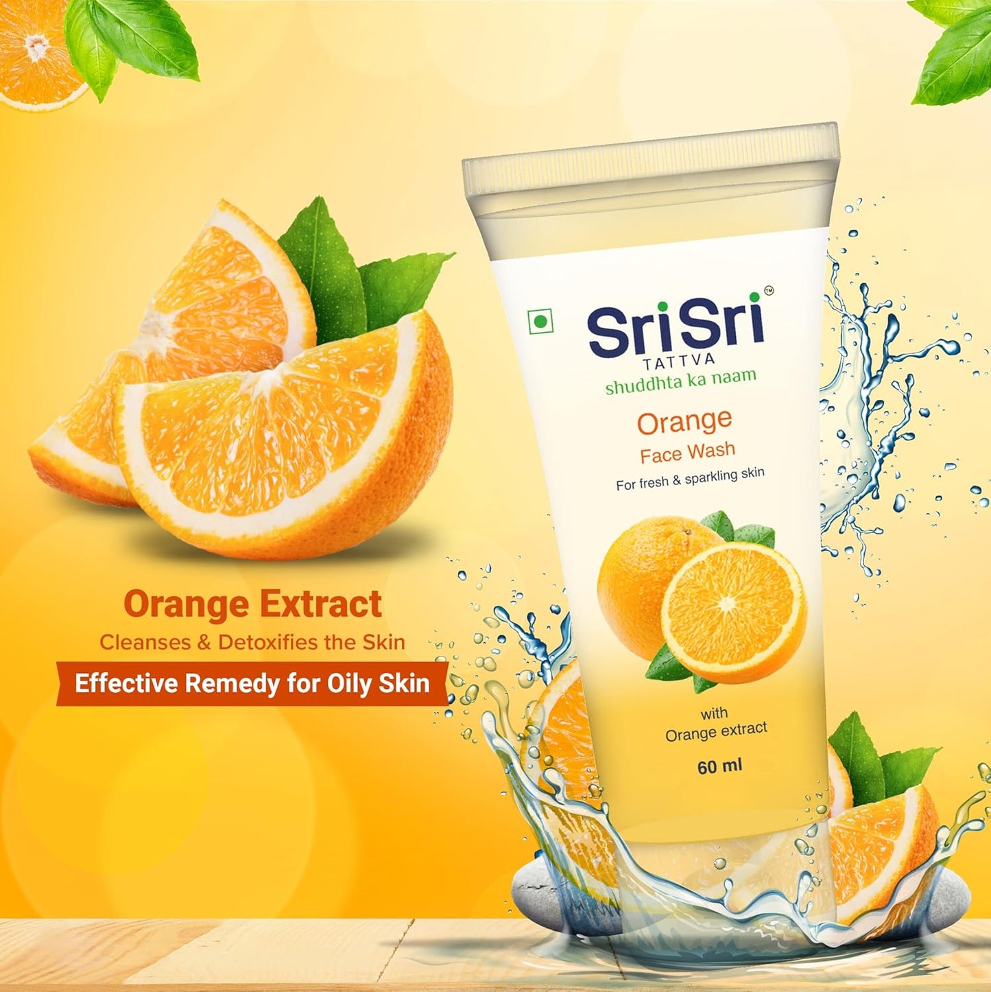 Sri Sri TATTVA Orange Face Wash-100g