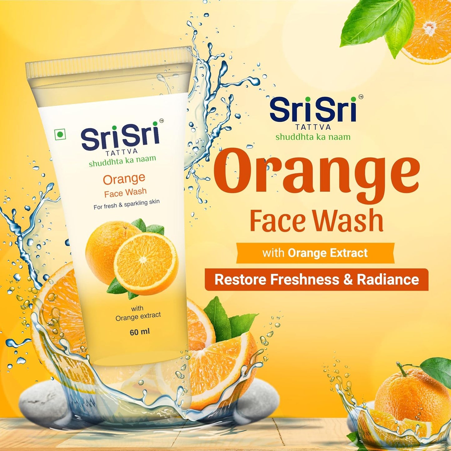Sri Sri TATTVA Orange Face Wash-100g