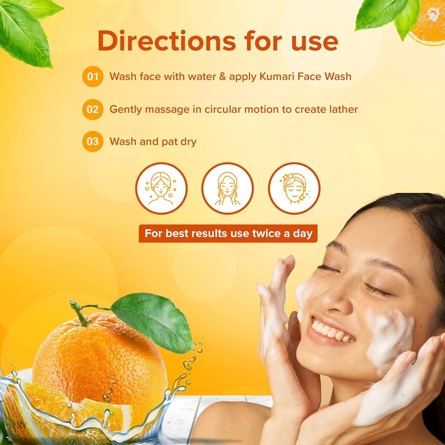 Sri Sri TATTVA Orange Face Wash-100g