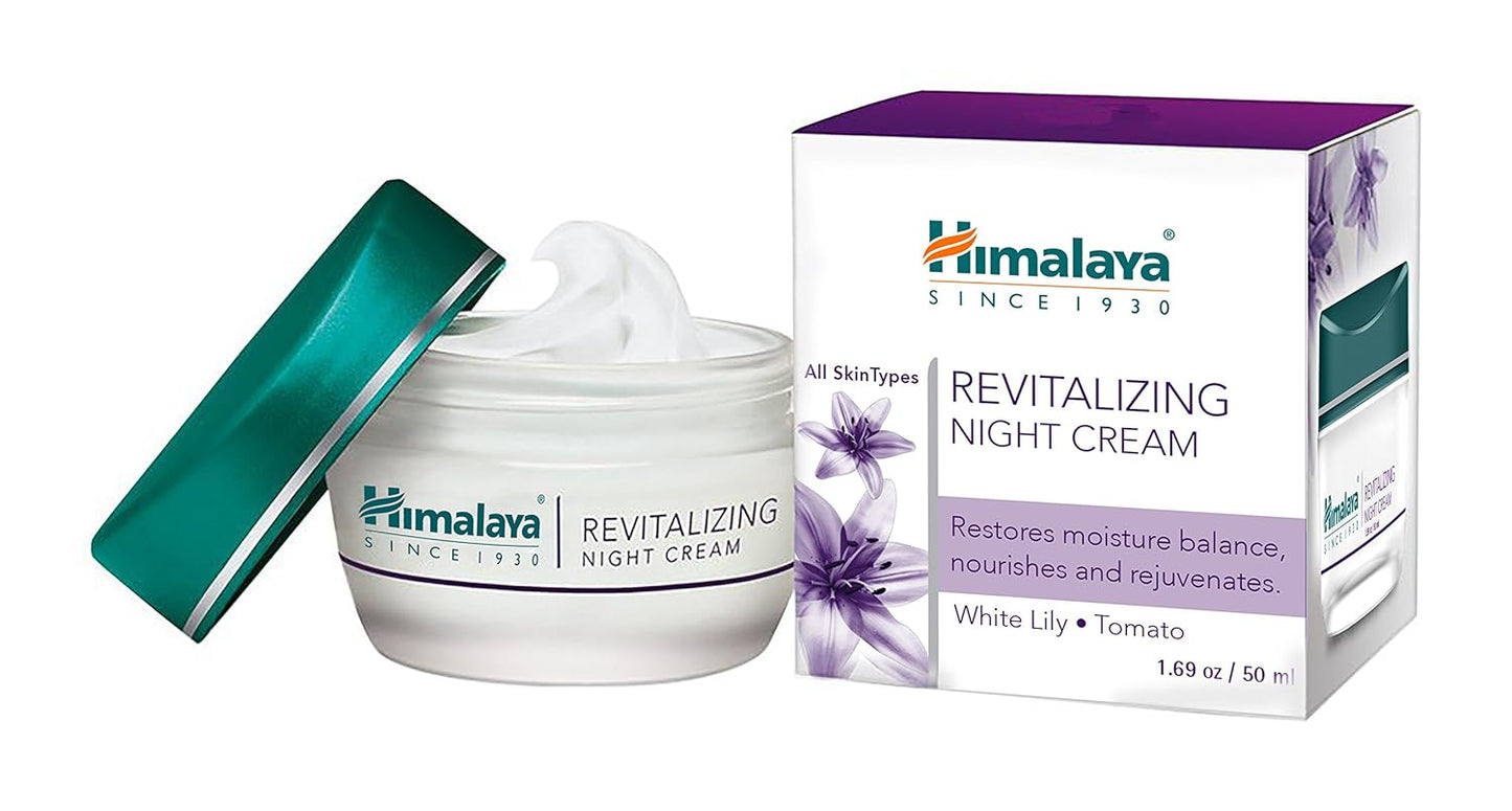 Himalaya Revitalizing Night Cream for Damaged & Aging Skin-50g