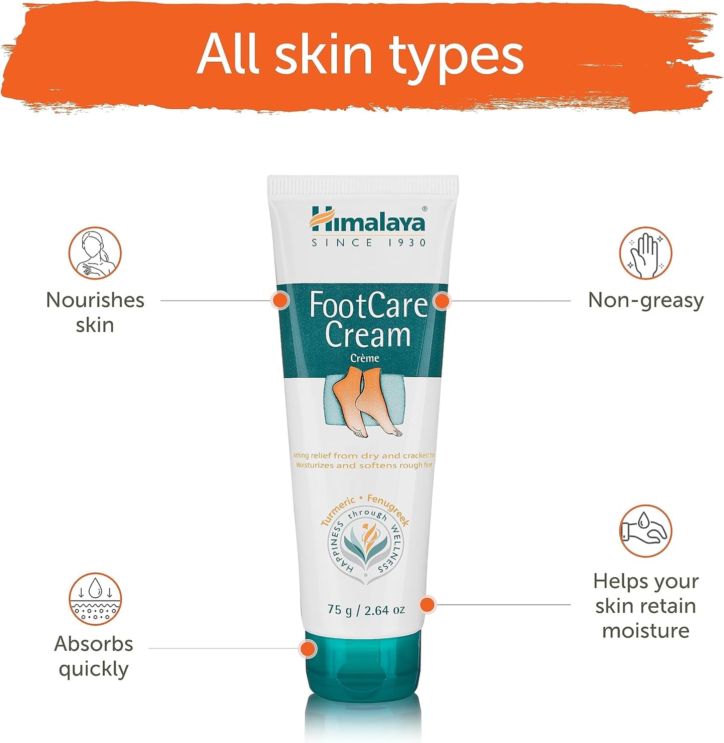 Himalaya Foot Care Cream-75g