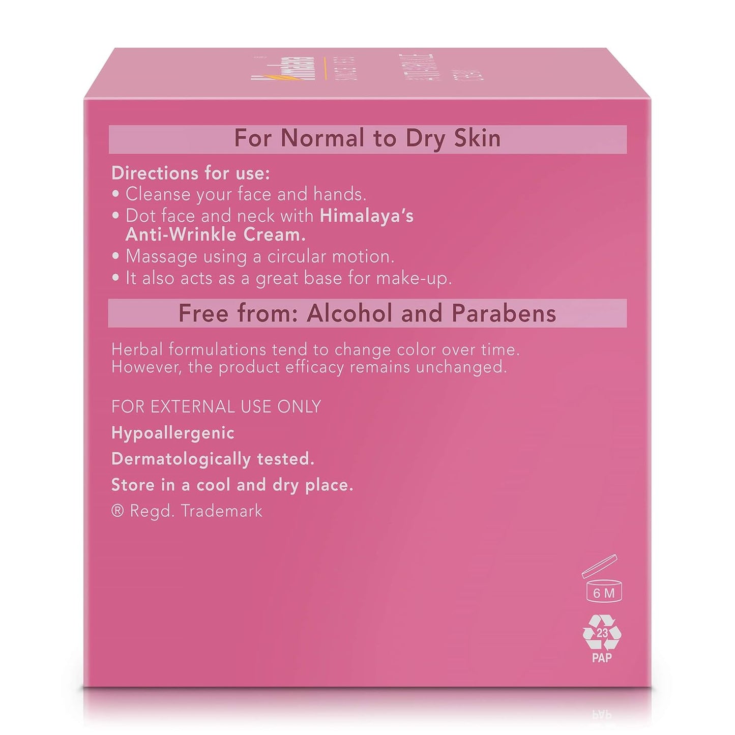 Himalaya Anti-Wrinkle Cream-50g