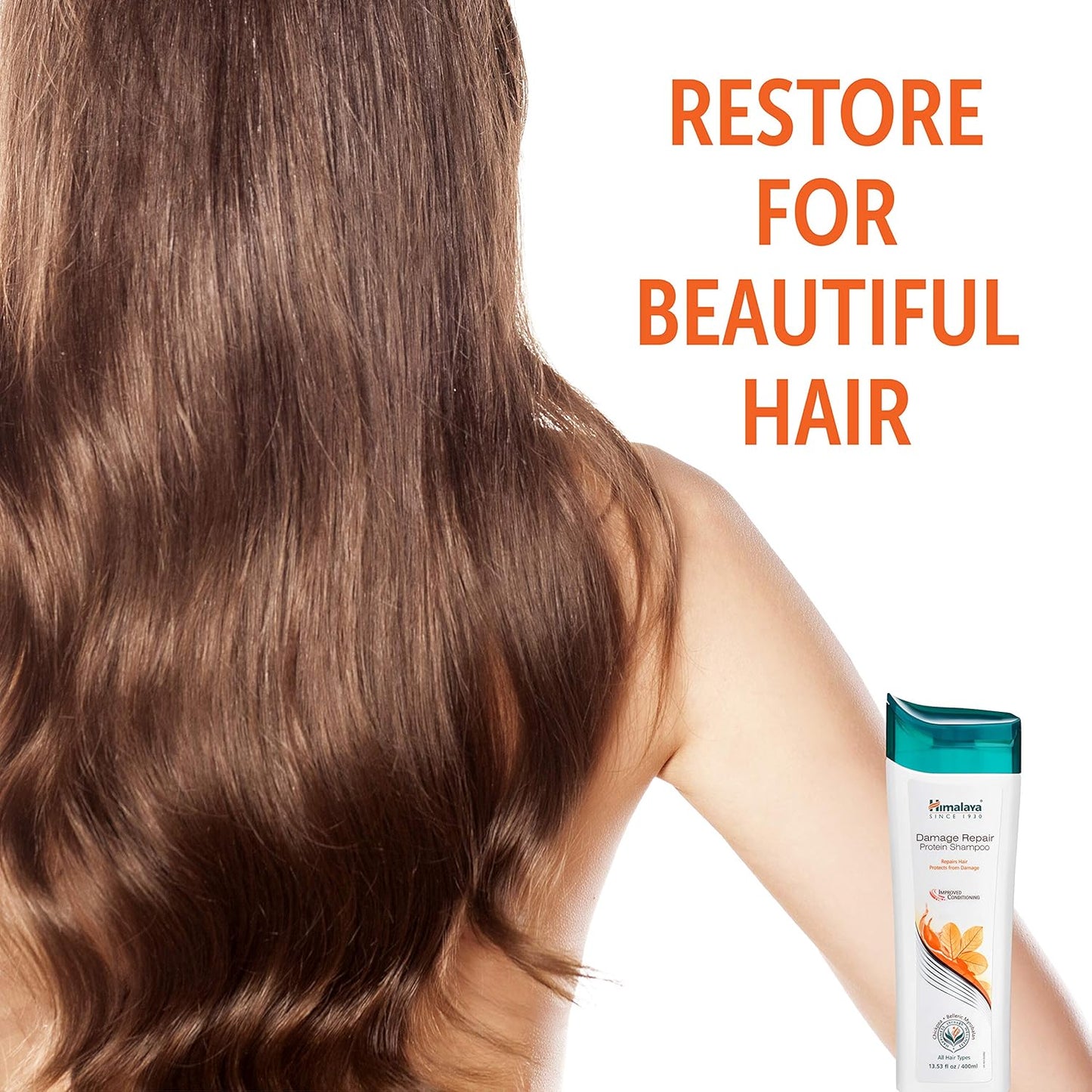 Himalaya Damage Repair Protein Shampoo for Dry, Frizzy Hair-400ml