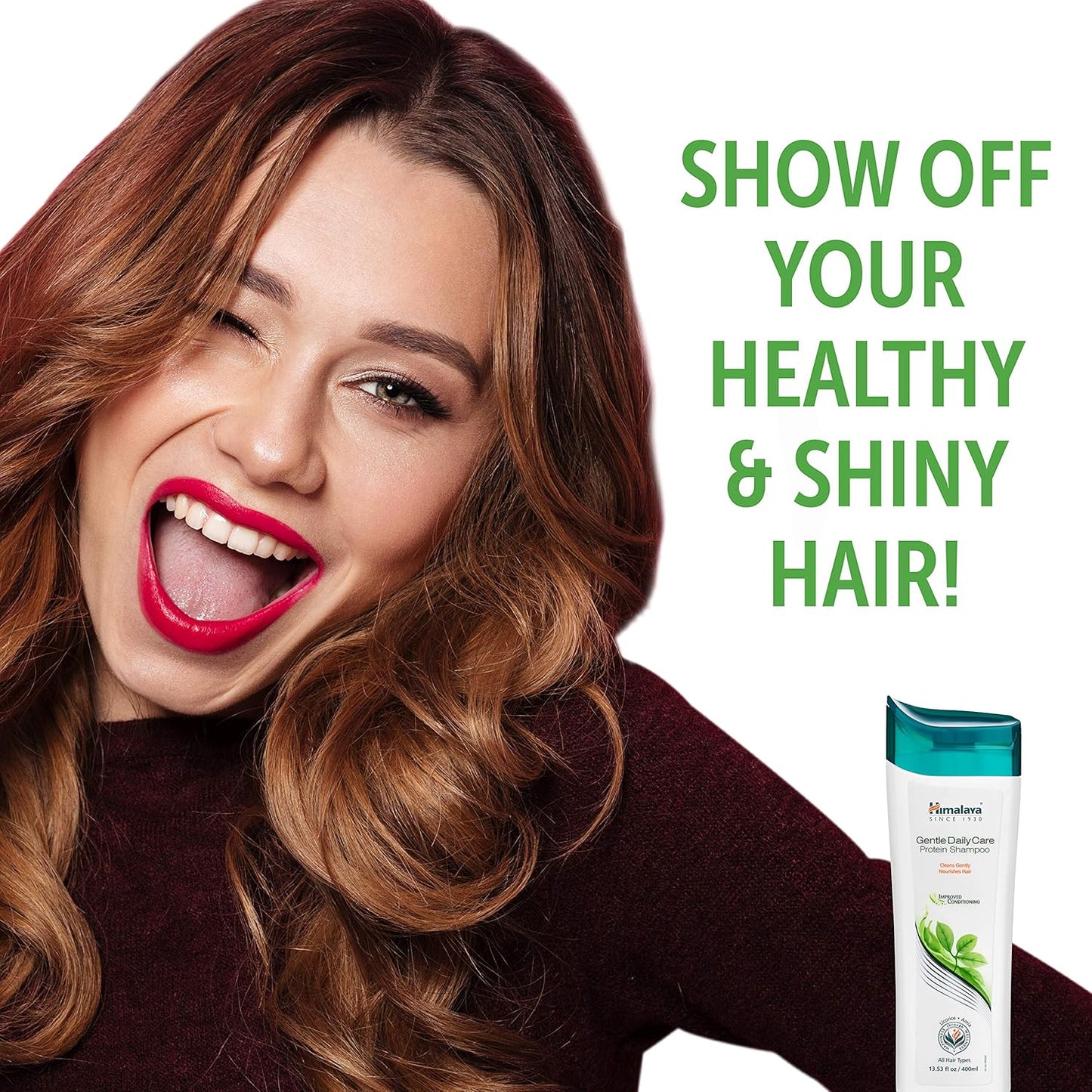 Himalaya Gentle Daily Care Protein Shampoo for Soft, Shiny, Healthy-Looking Hair-400ml
