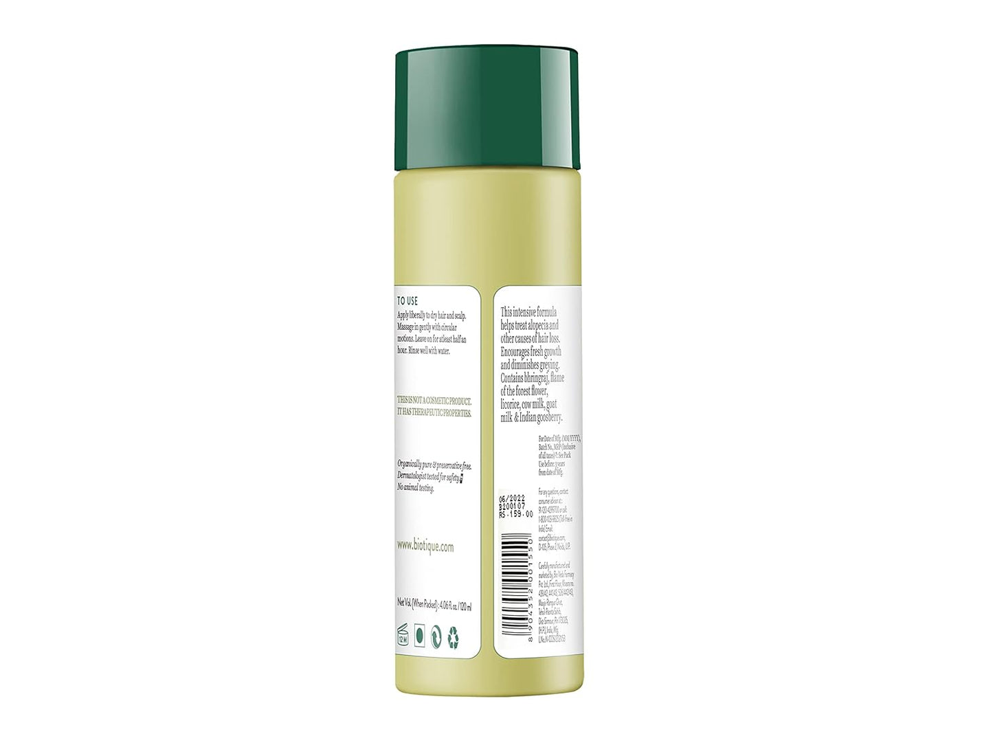 Biotique Advanced Ayurveda Bhringraj Anti Hair Fall
