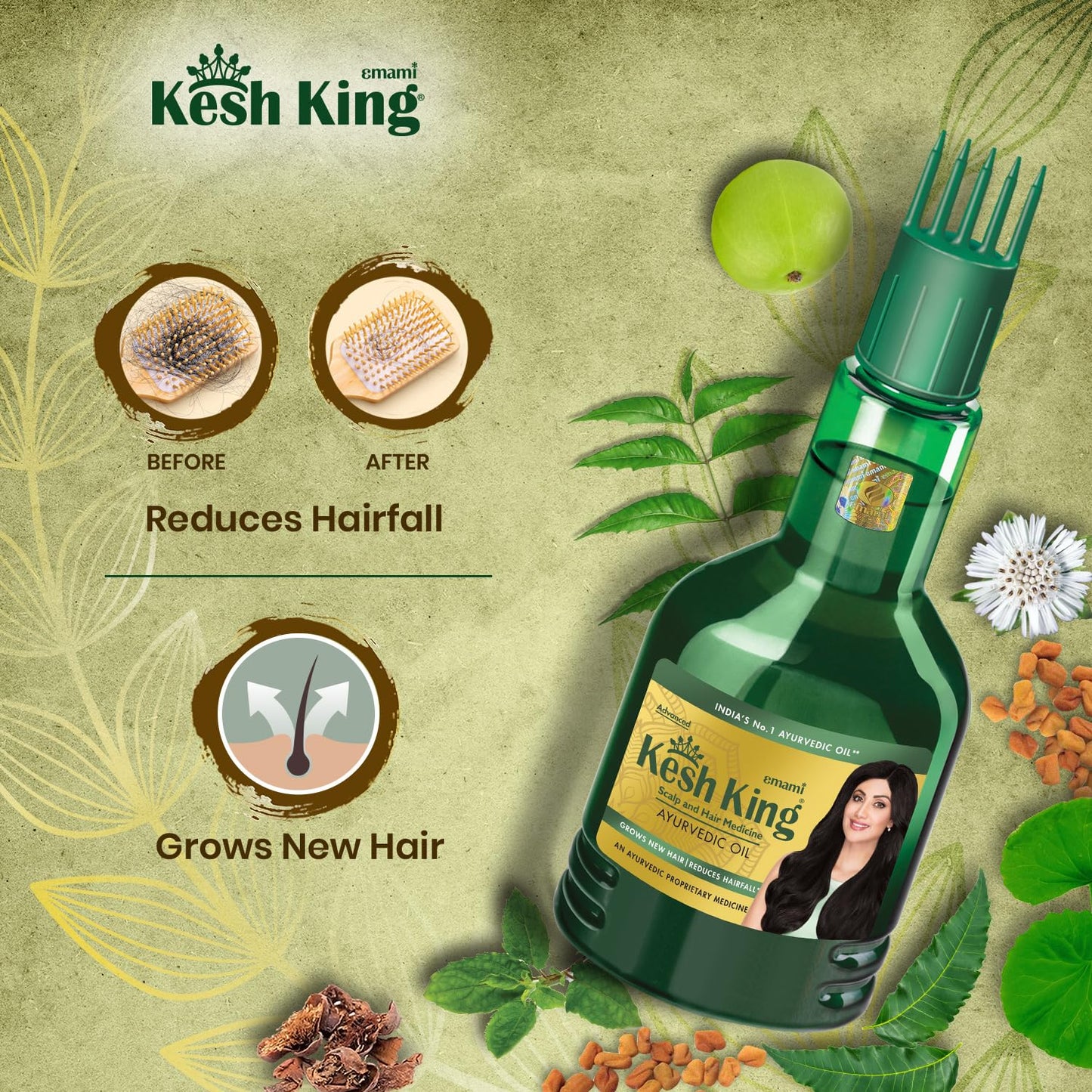 Emami Kesh King Ayurvedic Oil