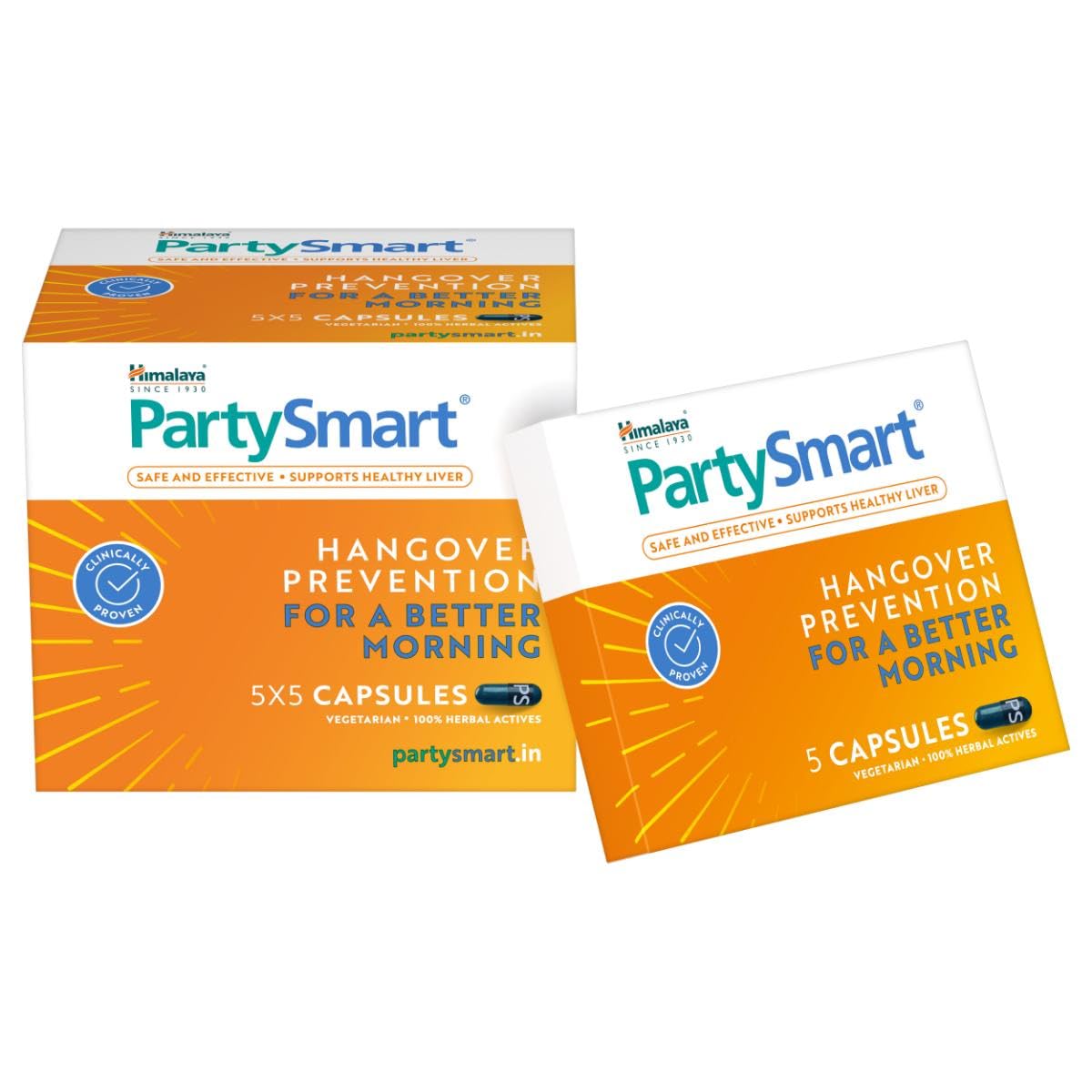 Himalaya Party Smart - 5 Capsules