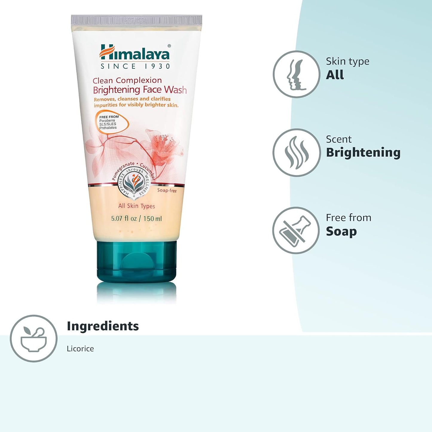 Himalaya Clean Complexion Brightening Face Wash (150 ml)