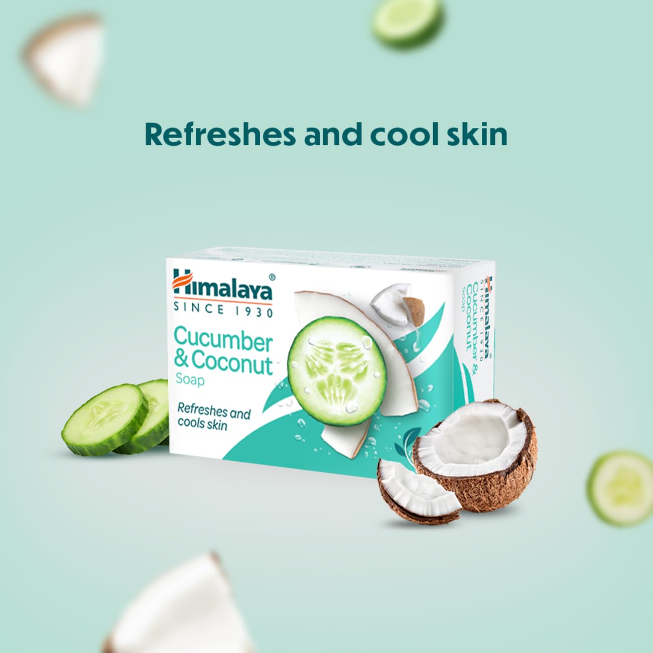 Himalaya Cucumber & Coconut Soap Bar - 125gm