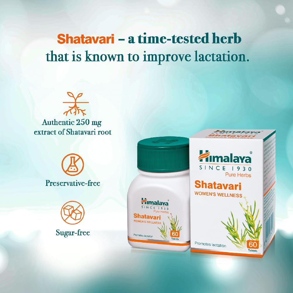 Himalaya Shatavari - 60 Tablets