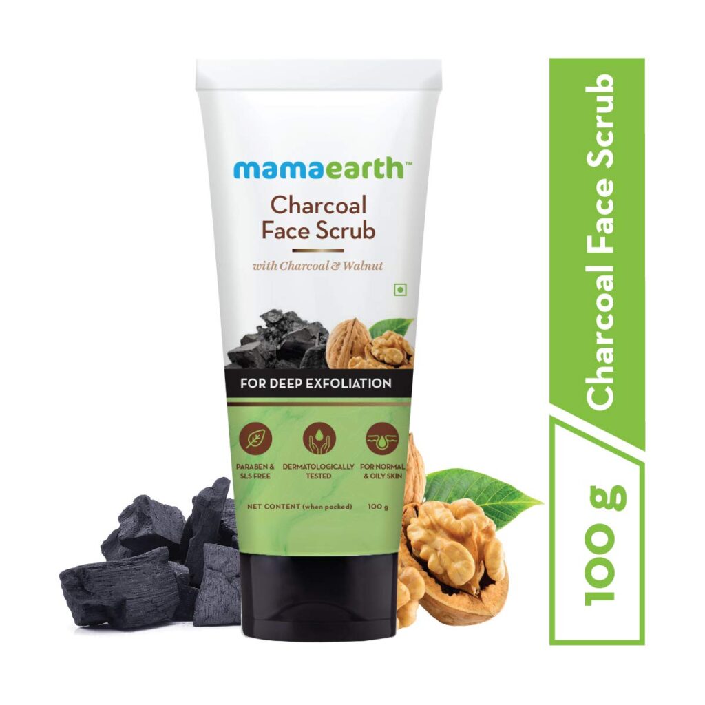 Mamaearth Charcoal Face Scrub-100g