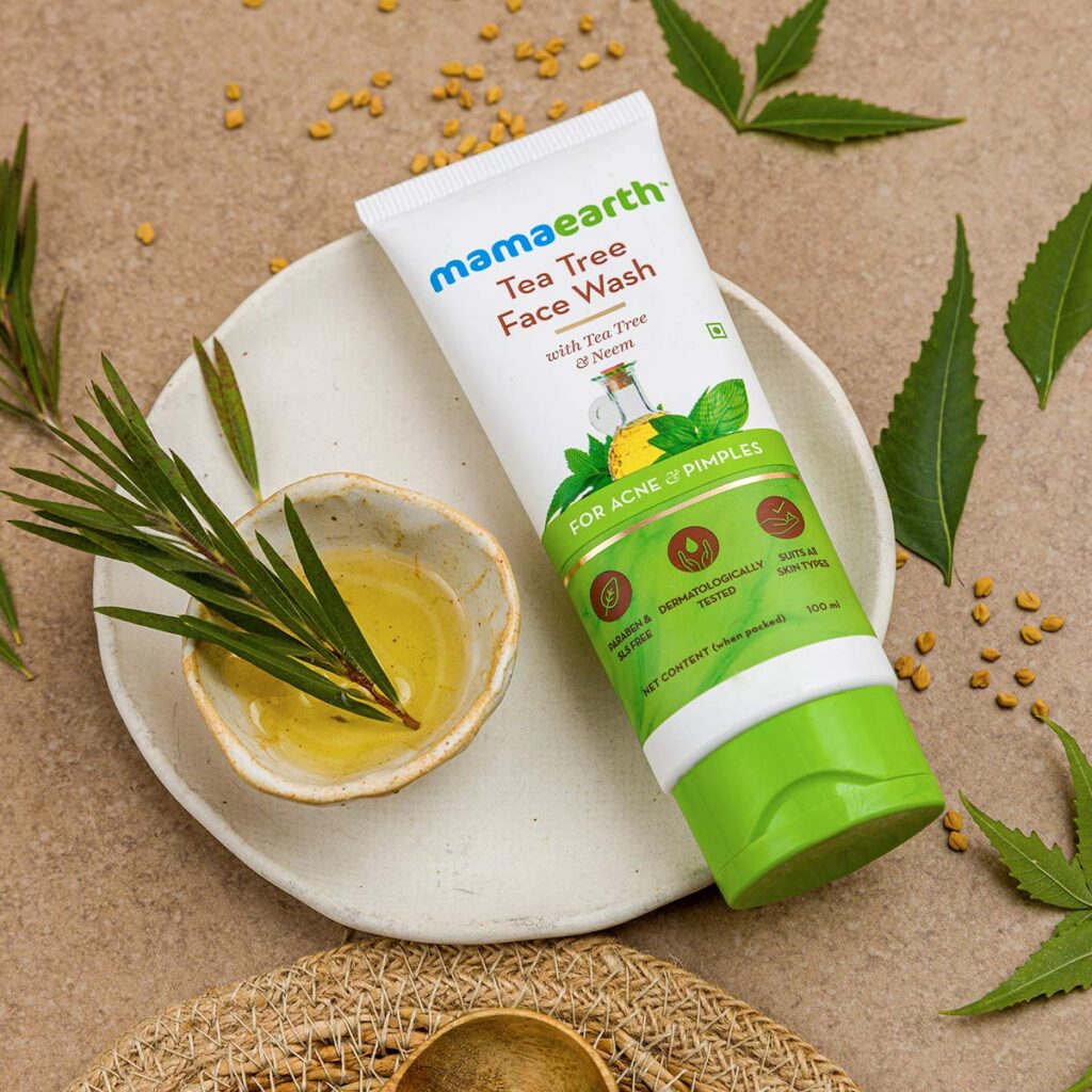 Mamaearth Tea Tree Face Wash-100ml
