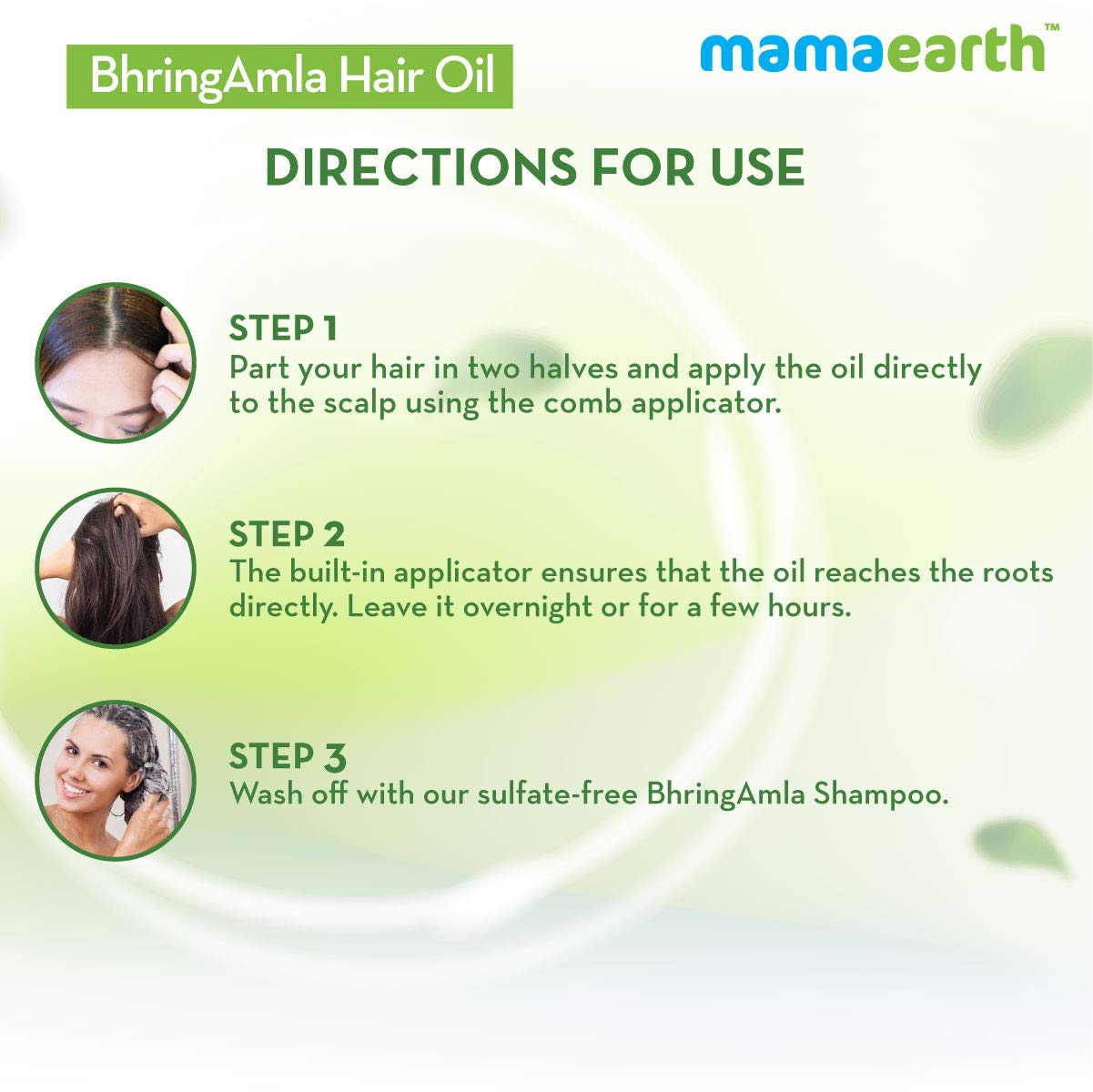 Mamaearth Bhring Amla Hair Oil