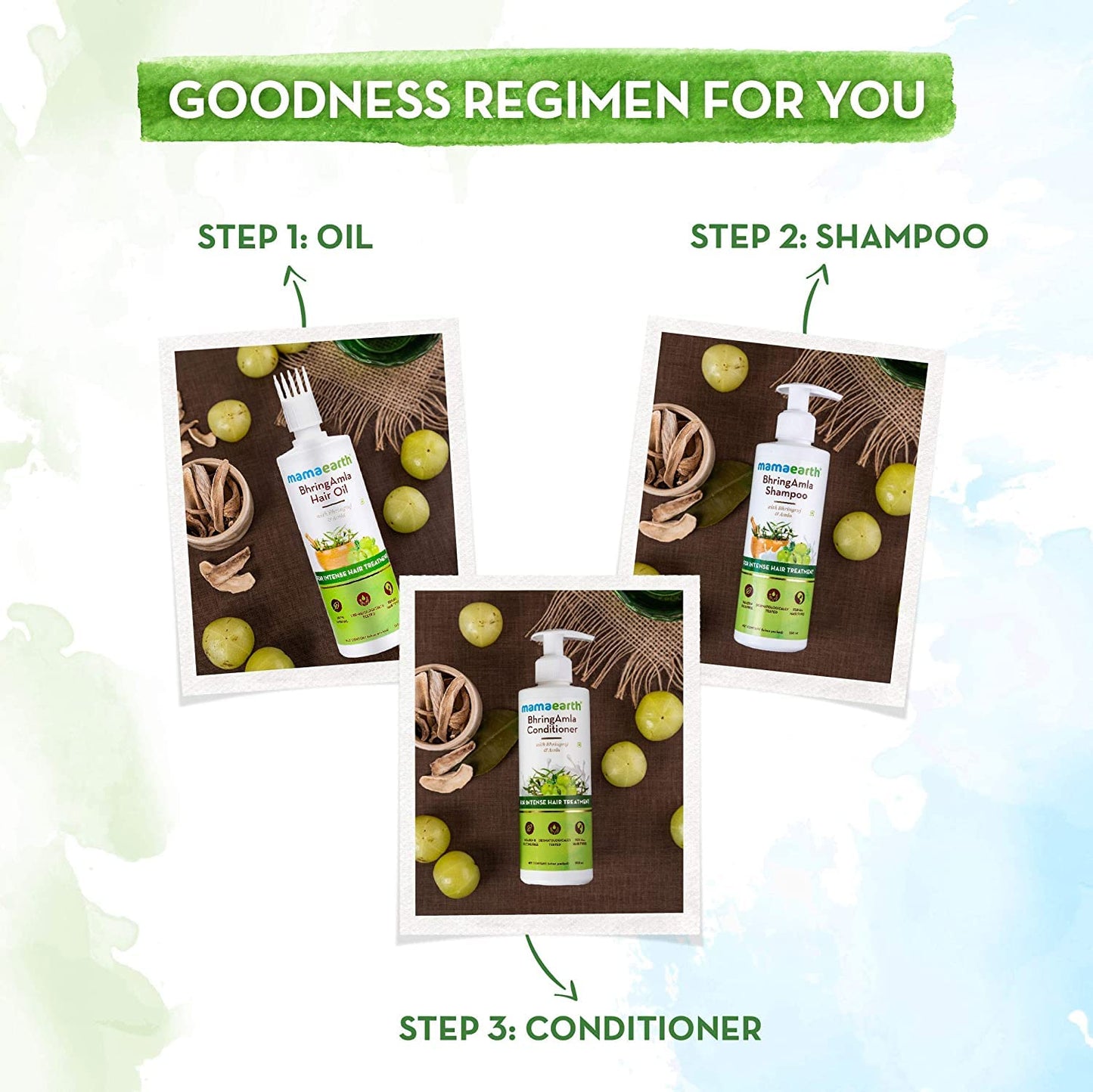 Mamaearth Bhring Amla Hair Oil