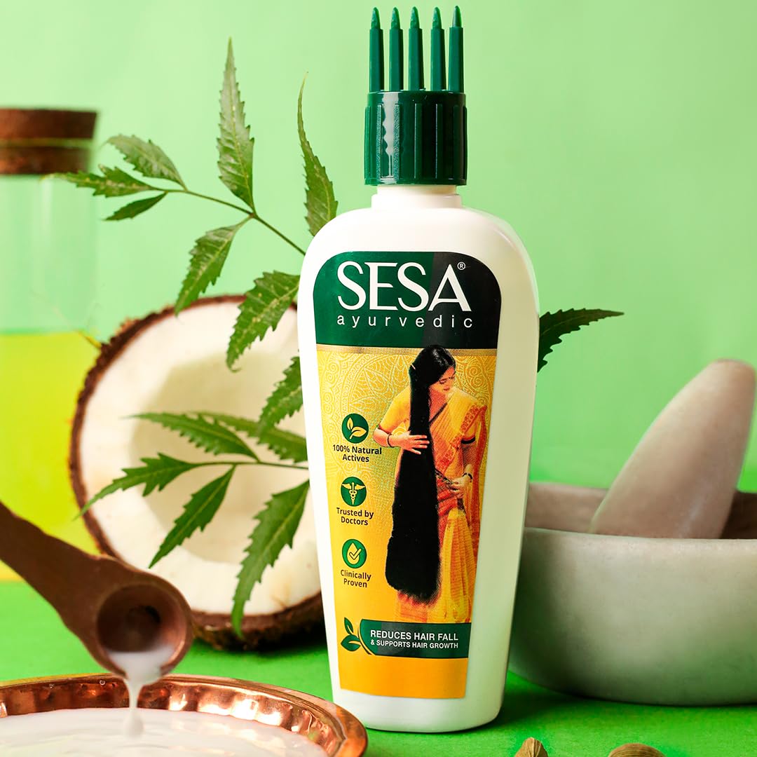 Sesa Ayurvedic Hair Oil With Bhringraj - 200ml