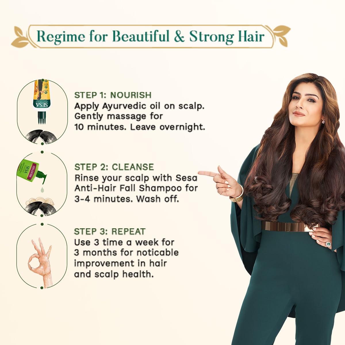 Sesa Ayurvedic Hair Oil With Bhringraj - 200ml