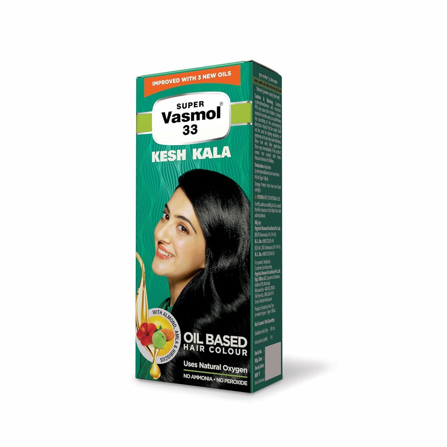 Super Vasmol Kesh Kala - Oil Based Hair Colour