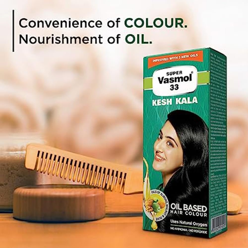 Super Vasmol Kesh Kala - Oil Based Hair Colour