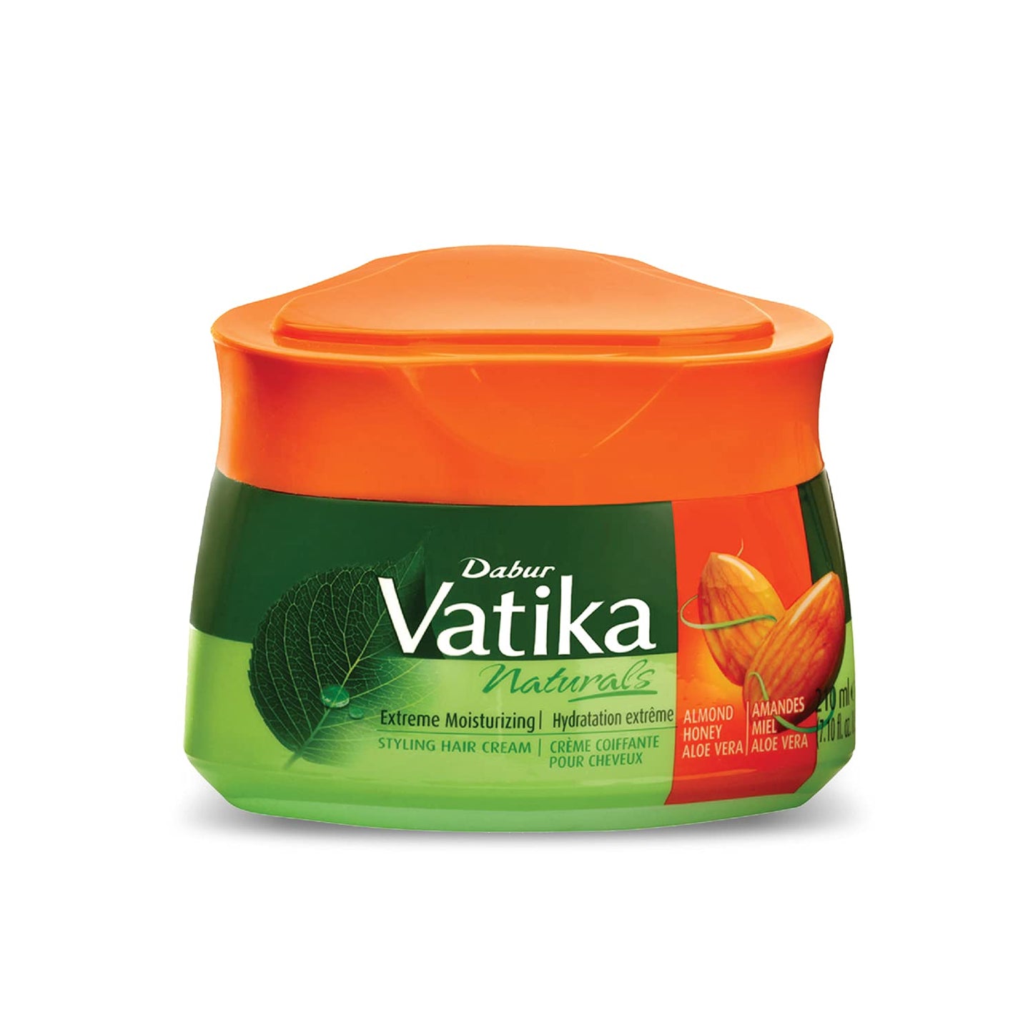 Dabur Vatika Naturals Hair Cream - Honey Almond Aloe Vera - 210ml