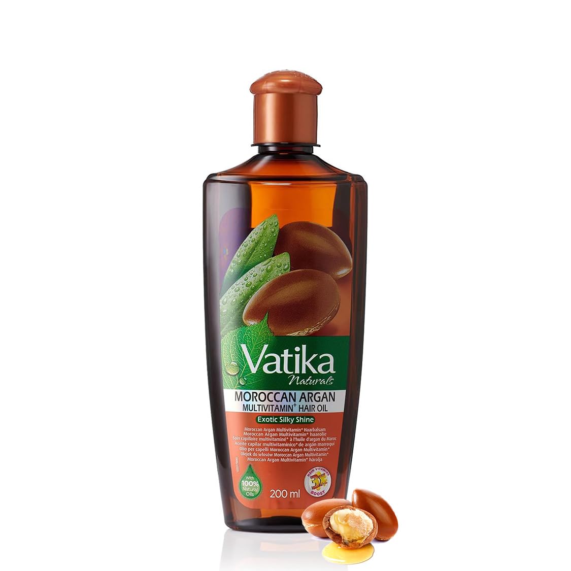 Vatika Naturals Argan Enriched Hair Oil - 300ml