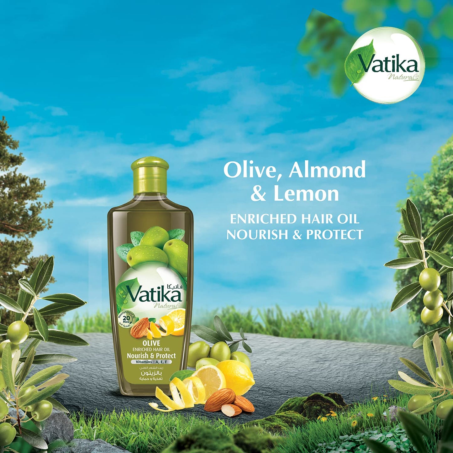 Dabur Vatika naturals Olive Enriched Hair Oil 300 Ml