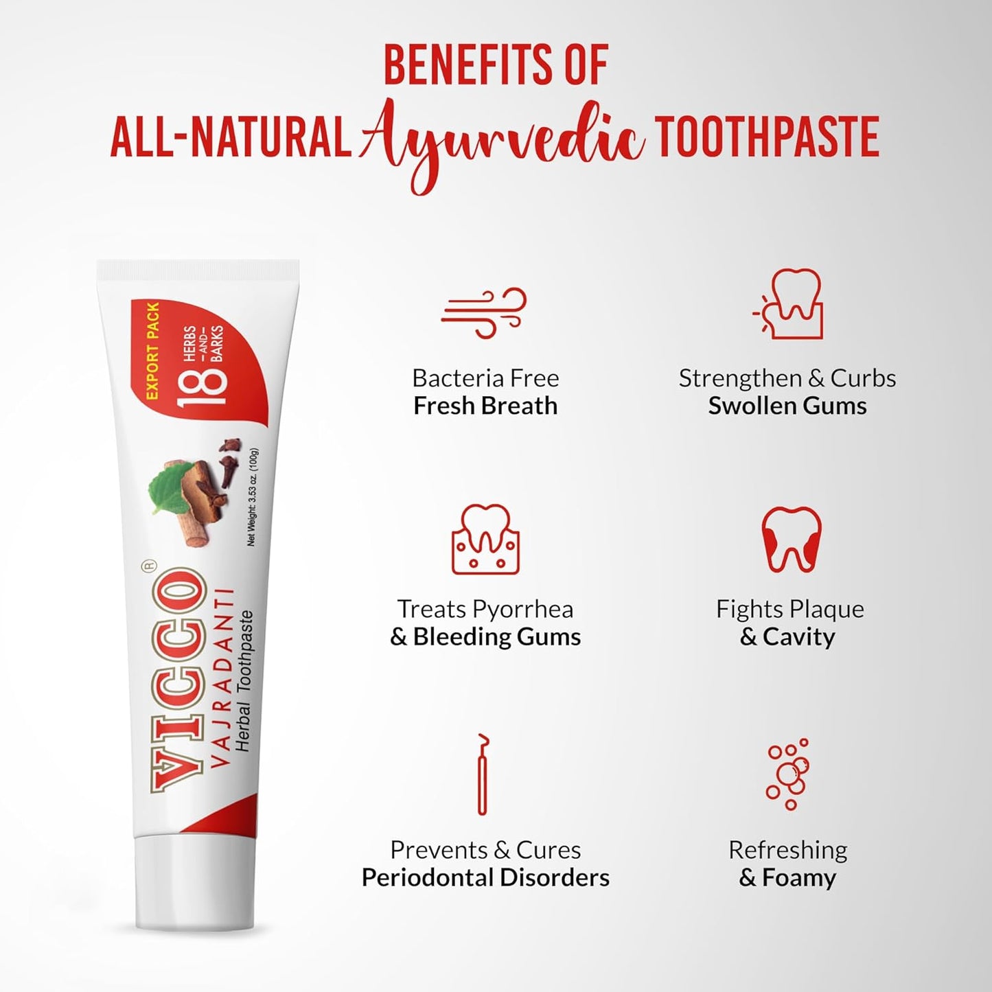 Vicco Vajradanti Toothpaste - 200 Gram