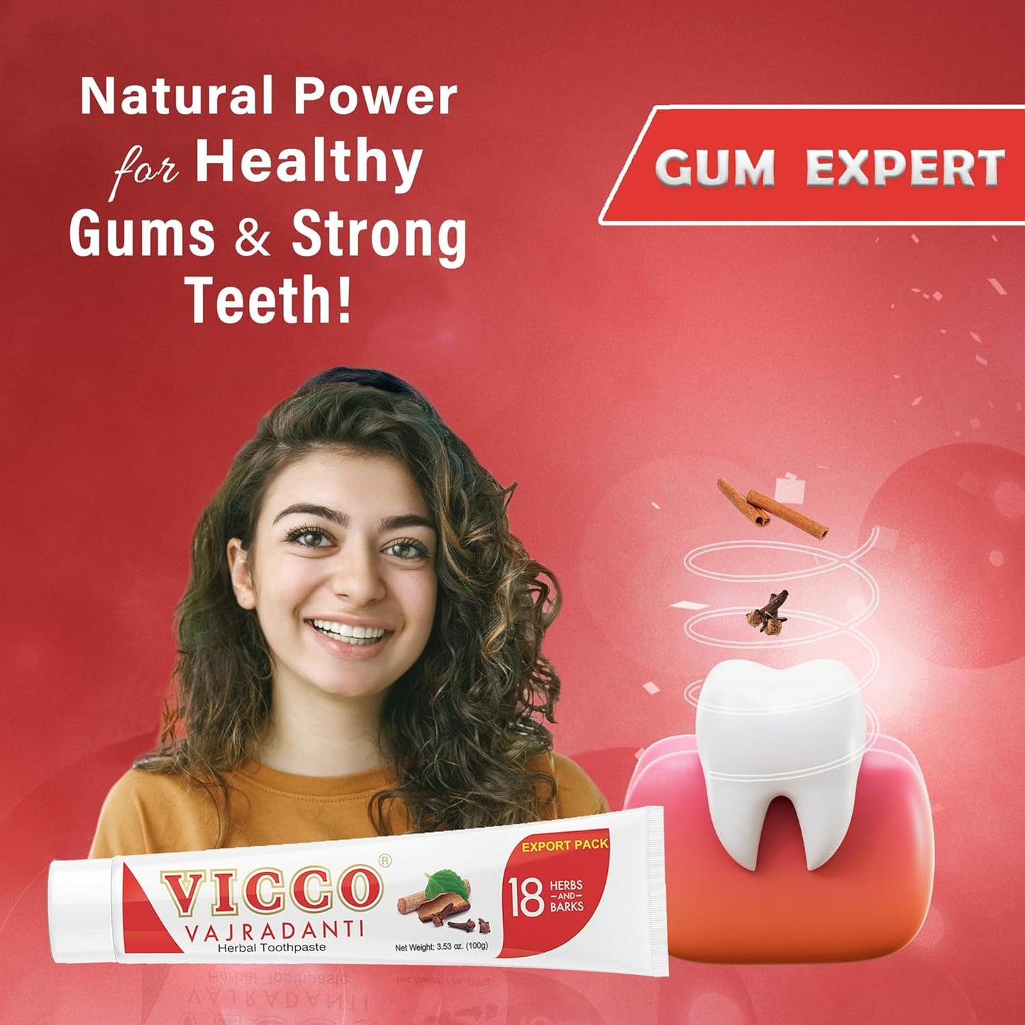 Vicco Vajradanti Toothpaste - 200 Gram