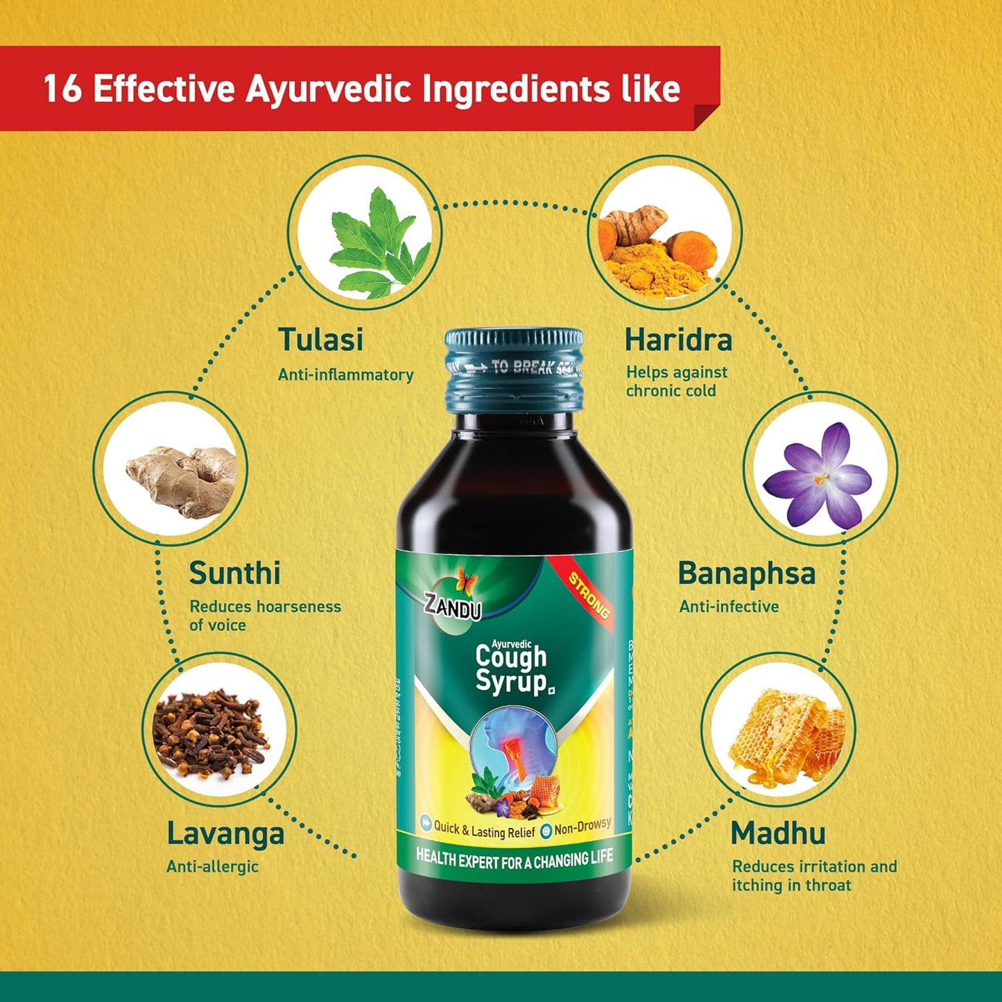 Zandu Cough syrup-100ml