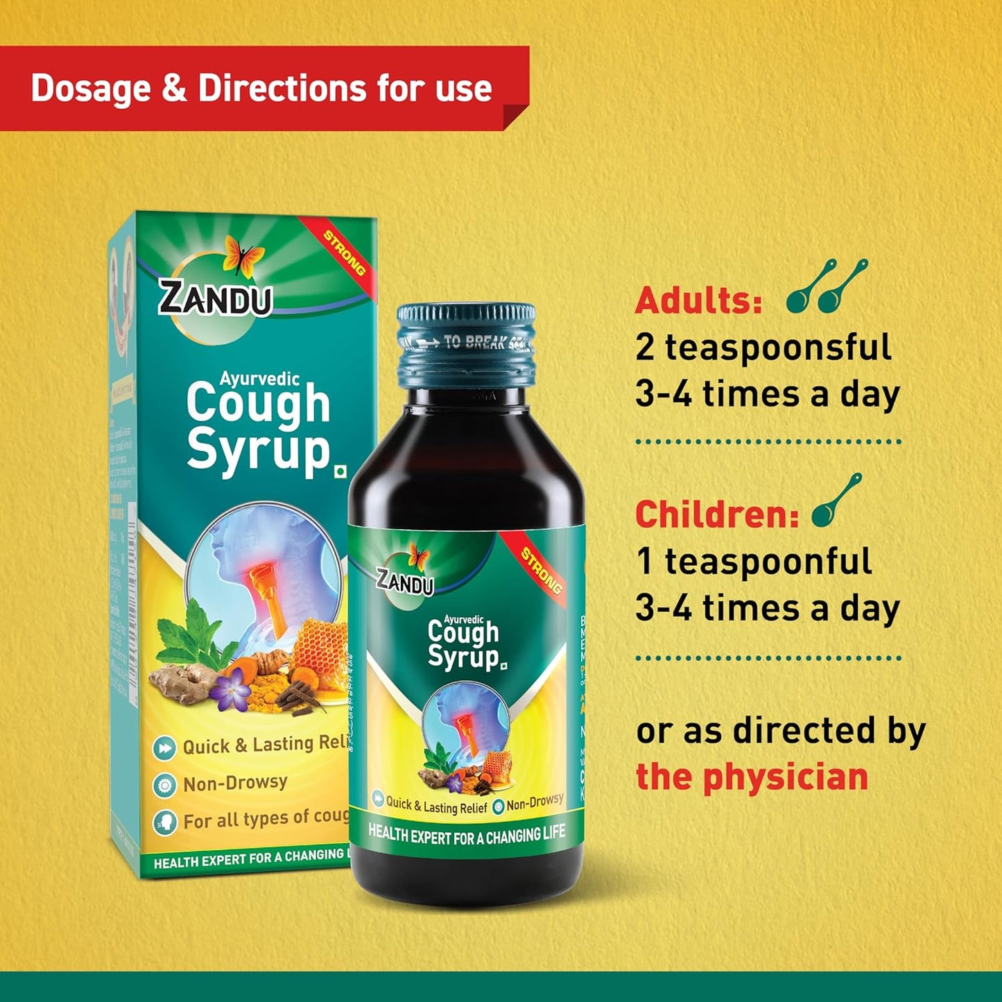 Zandu Cough syrup-100ml