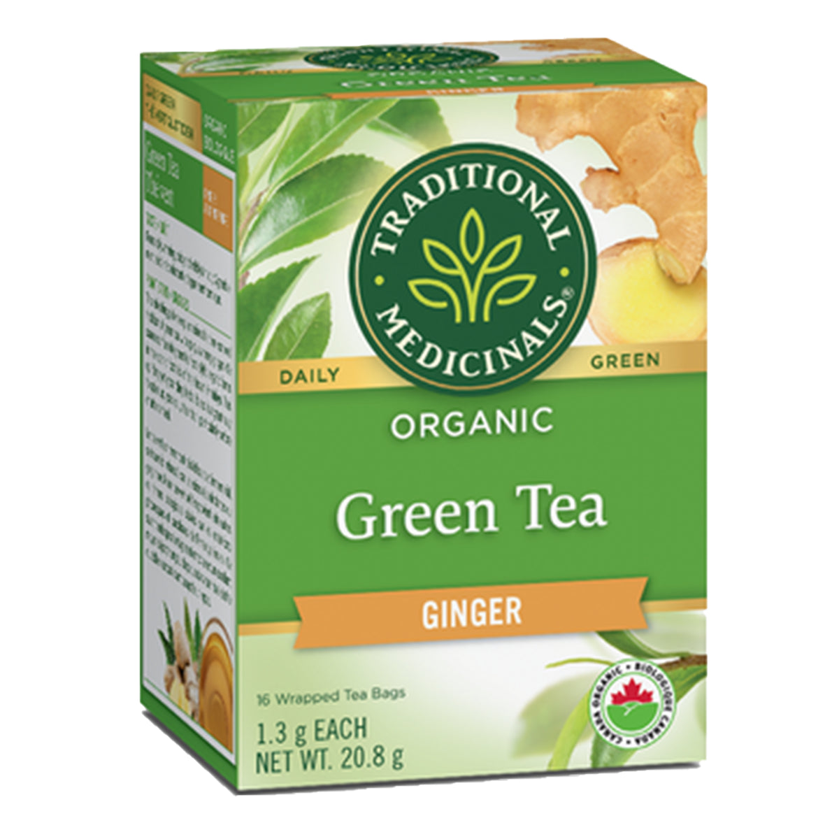 Traditional Medicinals Organic Green Tea Ginger