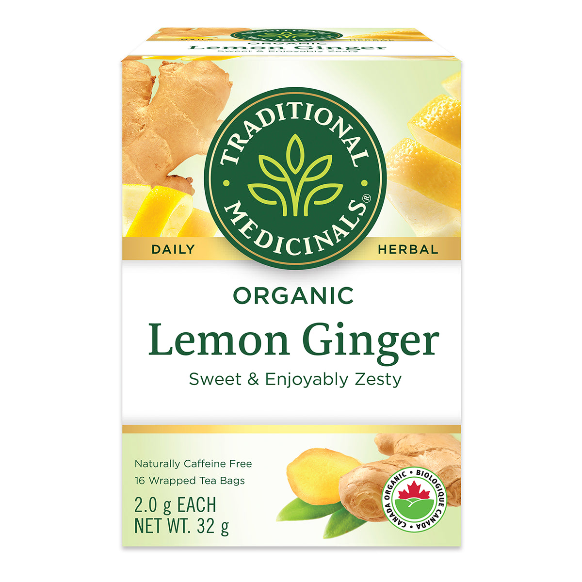Traditional Medicinals Organic Lemon Ginger