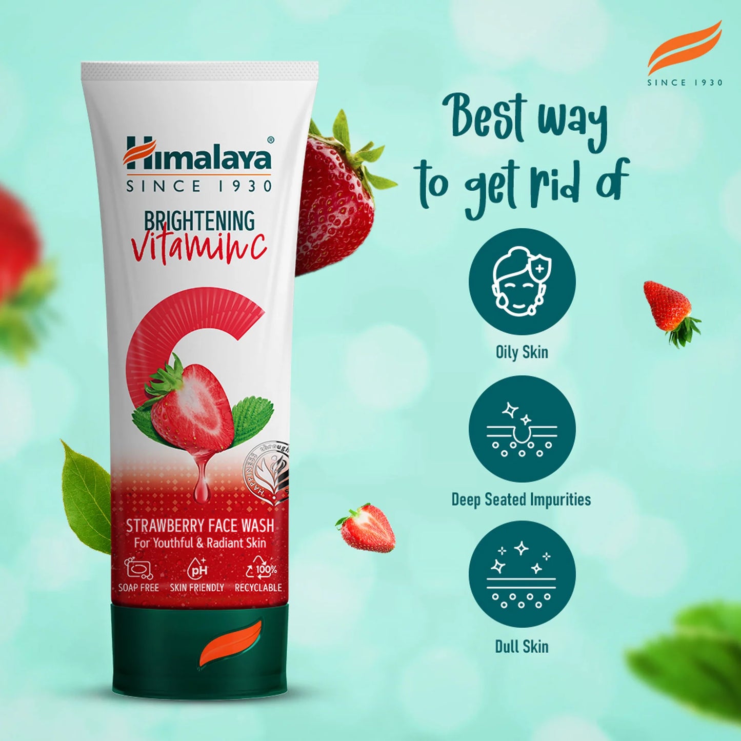 Himalaya Brightening Vitamin C Face Wash-100ml