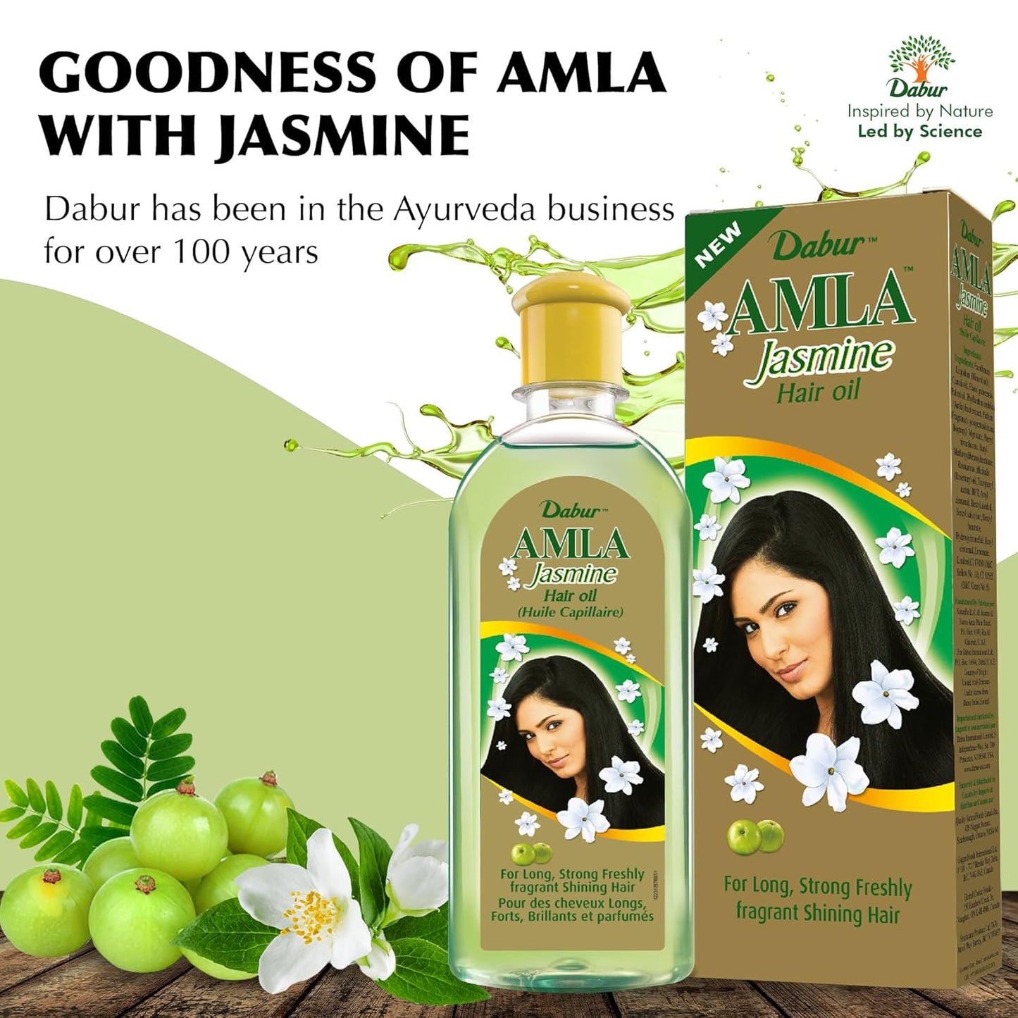 Dabur Amla Jasmine Hair Oil - 300ml