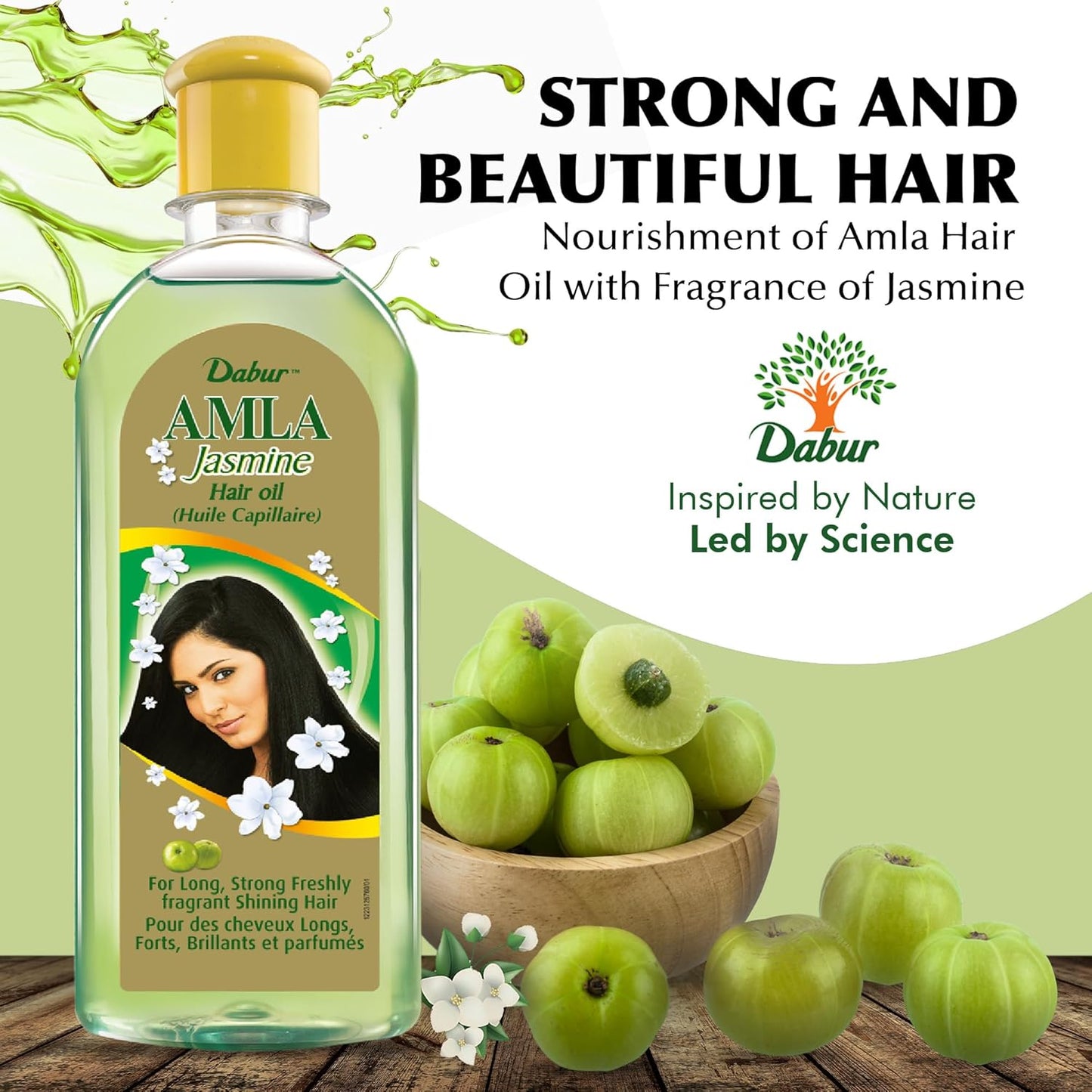 Dabur Amla Jasmine Hair Oil - 300ml