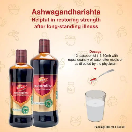 Ashwagandharishta Syrup (450ml)