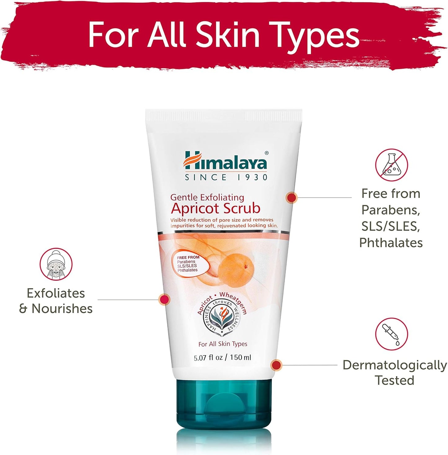 Himalaya Apricot Scrub - 100g