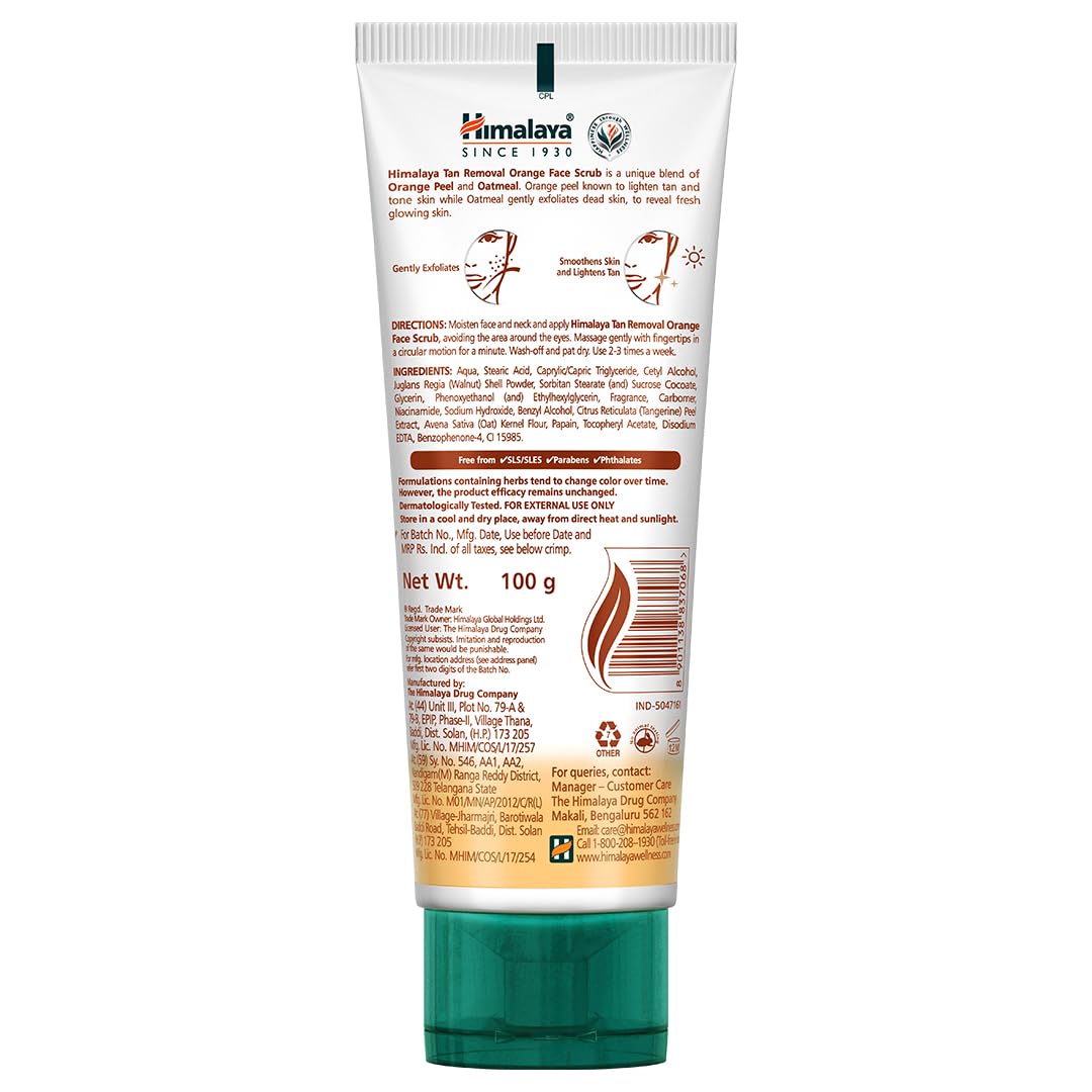Himalaya Tan Removal Orange Face Scrub